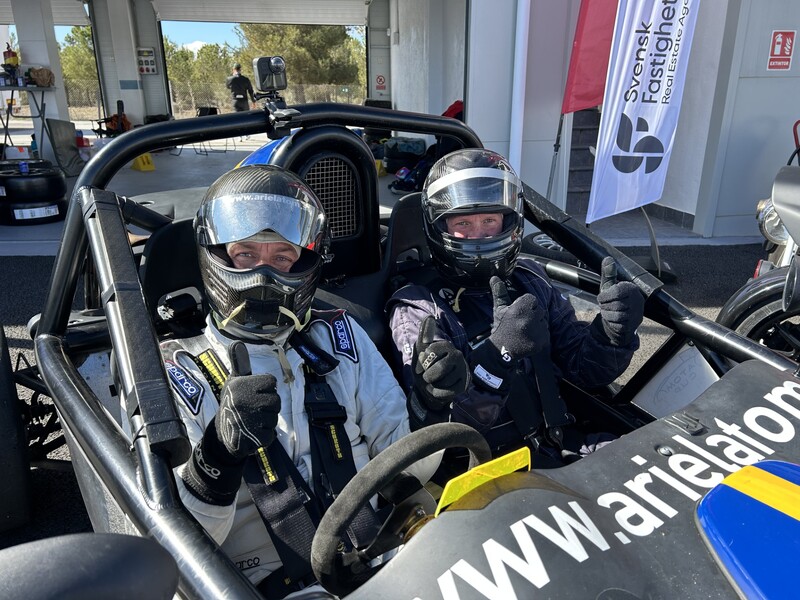 Ariel Atom on Guadix circuito